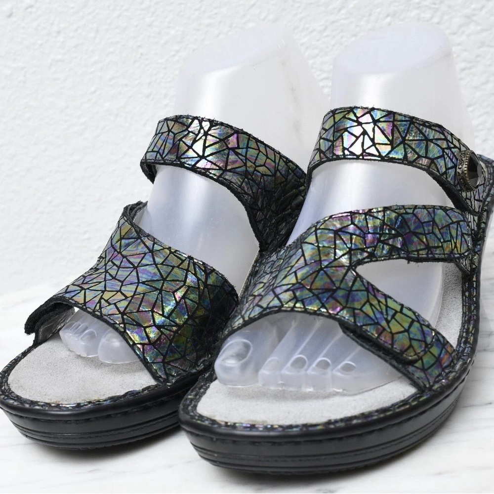 Alegria Iridescent Mosaic Women's Sandals